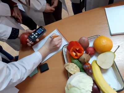 Determinarea vitaminei C și a nitraților în fructe și legume