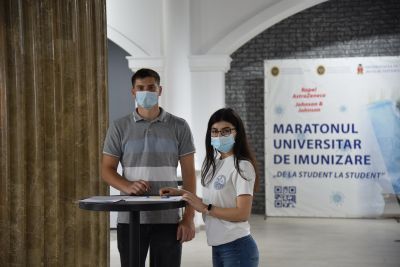 Al treilea Maraton universitar de imunizare împotriva COVID-19