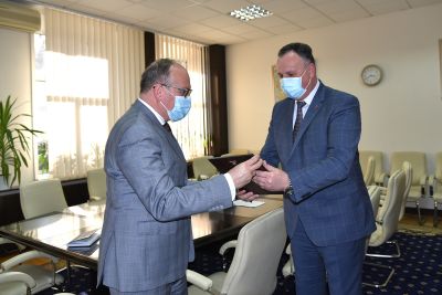 E.S. Daniel Ioniță, Ambasadorul României în Republica Moldova în vizită la USMF „Nicolae Testemițanu”