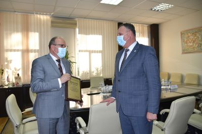 E.S. Daniel Ioniță, Ambasadorul României în Republica Moldova în vizită la USMF „Nicolae Testemițanu”