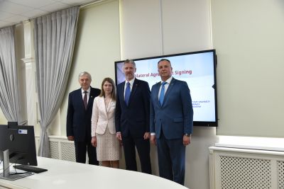 Acordului de colaborare cu Centrul de Cercetare și Studii Biomedicale din Letonia 