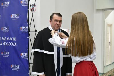 Doctor Honoris Causa al USMF „Nicolae Testemițanu”  