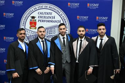 Prima promoție de absolvenți internaționali înmatriculați primăvara la USMF „Nicolae Testemițanu”