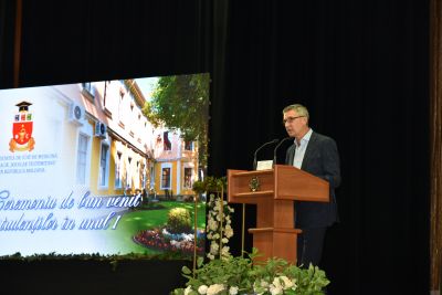 Ceremonia de bun venit a studenților admiși în anul I