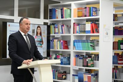 Inaugurarea unei noi săli de lectură a Bibliotecii Științifice Medicale
