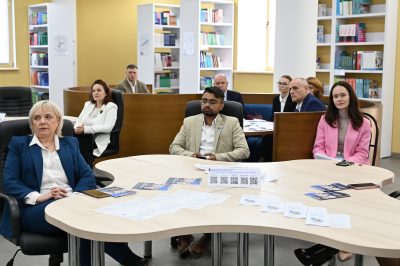 Inaugurarea unei noi săli de lectură a Bibliotecii Științifice Medicale