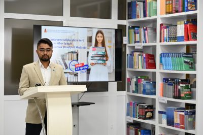 Inaugurarea unei noi săli de lectură a Bibliotecii Științifice Medicale