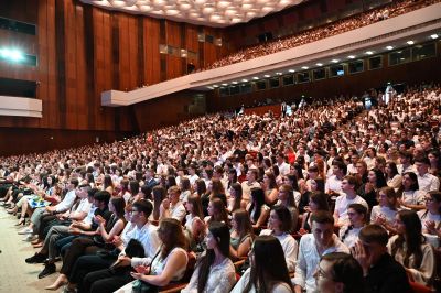 Ceremonia de bun venit a studenților admiși în anul I
