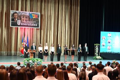 Ceremonia de bun venit a studenților admiși în anul I