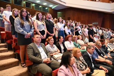 Ceremonia de bun venit a studenților admiși în anul I